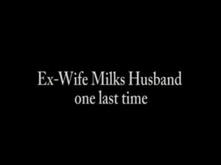 Ex esposa lida marido uma última vez