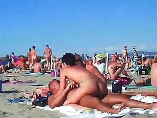 Voyeur swinger praia sexo