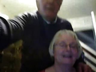 Casal mais velho na webcam