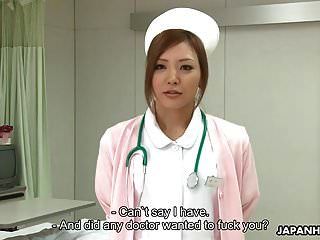 enfermeira japonesa deslumbrante fica creampied depois de ser aproximadamente p